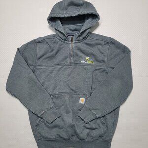 Carhartt Hoodie with customized company name Size Medium
